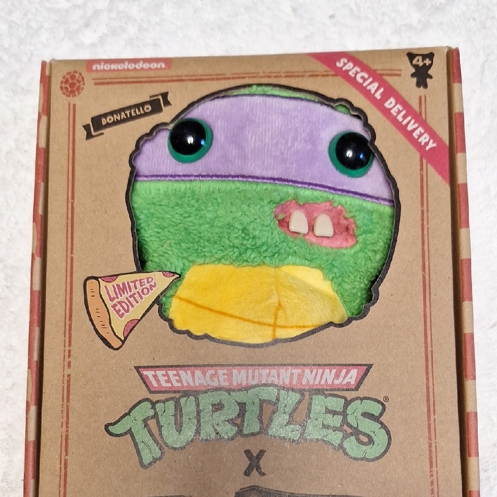 Nickelodeon Donatello Plush Face Pillow - Green/Purple/Yellow